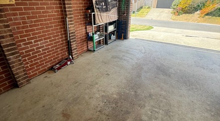 Clean garage space at JD Automotive Detailing, Springdale Heights, New South Wales, AU.