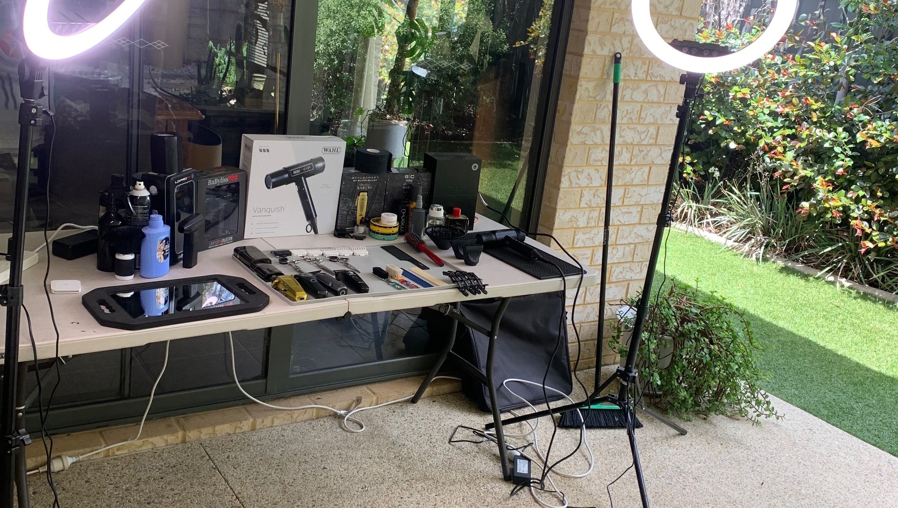 Professional barber tools at Brody.fadez, Banksia Grove, Western Australia, AU, ready for styling.