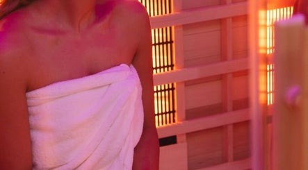 Relaxing infrared sauna session at Sculpt Lab, Bedfordview, Gauteng, ZA offering a tranquil wellness experience.