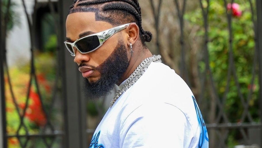 Trendy hairstyle with braids at Castro&cut, Melbourne, Victoria, AU. Perfect style for modern elegance.