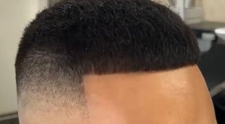 Sharp fade haircut at Castro&cut, Melbourne, Victoria, AU showcasing expert barber skill.