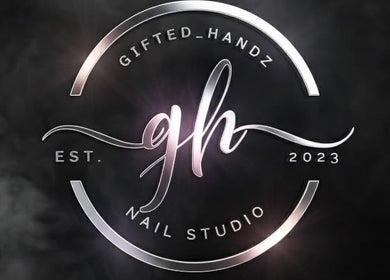 Gifted Handz logo in silver on a dark background, located in Pretoria, Gauteng, ZA.