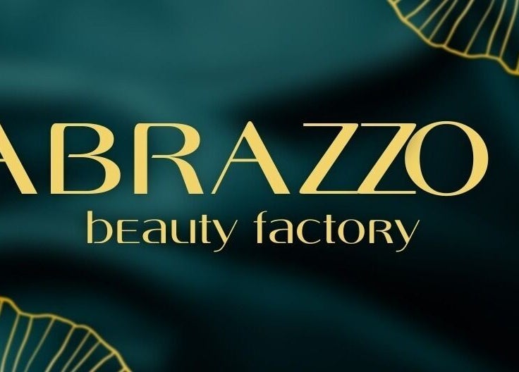 Лого на Abrazzo Beauty Factory в тъмнозелен фон, Пловдив, Пловдив, BG.