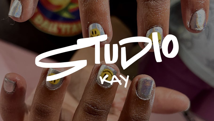 Nail art with smiley faces at Studio Kay, Gloss and Glow, Il-Mosta, MT.