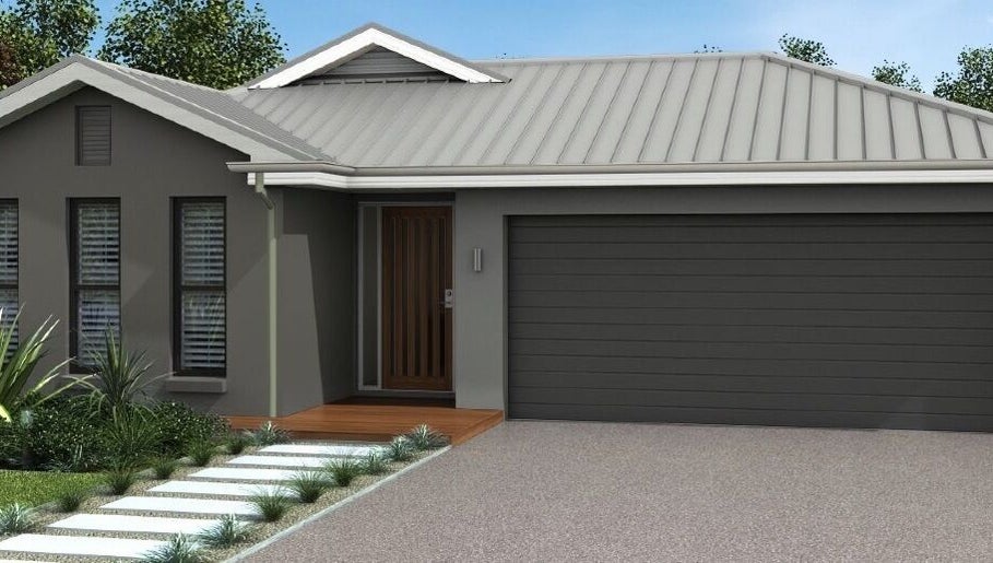 Modern front entrance of Damien Margetts Coaching in Banya, Queensland, AU featuring minimalistic design.