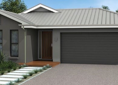 Modern front entrance of Damien Margetts Coaching in Banya, Queensland, AU featuring minimalistic design.