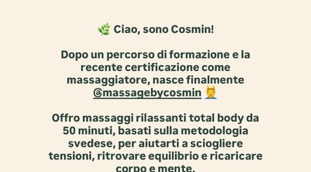 Introduzione a Massage by Cosmin IT, formazione e massoterapia svedese.
