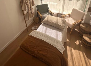 Salle de massage apaisante à Maison Sola, Hyères, Provence-alpes-côte D'azur, FR.