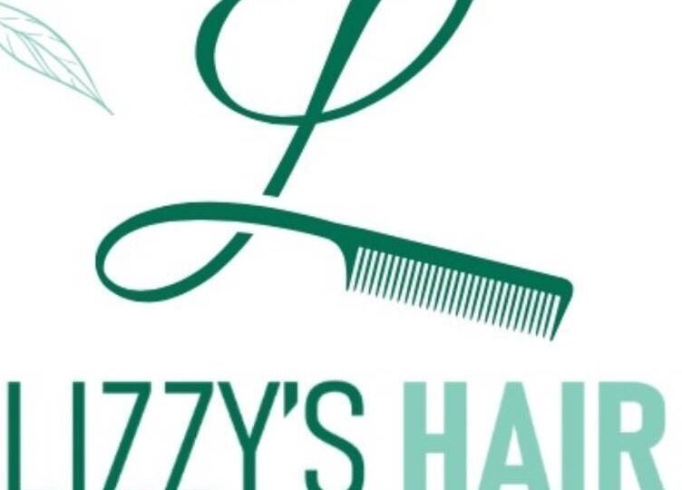 Logo of Lizzy's Hair and Beauty Salon in Kings Meadows, Tasmania, AU featuring a stylish comb graphic.