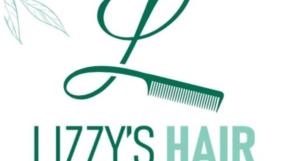 Logo for Lizzy's Hair and Beauty Salon, Kings Meadows, Tasmania, AU, featuring a stylistic L with a comb.