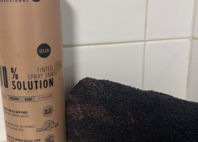 Vegan spray tan solution at Efie Beauty & Aesthetics in Cannock, England, GB.