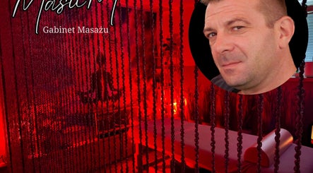 Wnętrze Gabinet Masażu MasuM - Masaż Relaksacyjny Kraków w czerwonym świetle, Kraków, Województwo Małopolskie, PL.