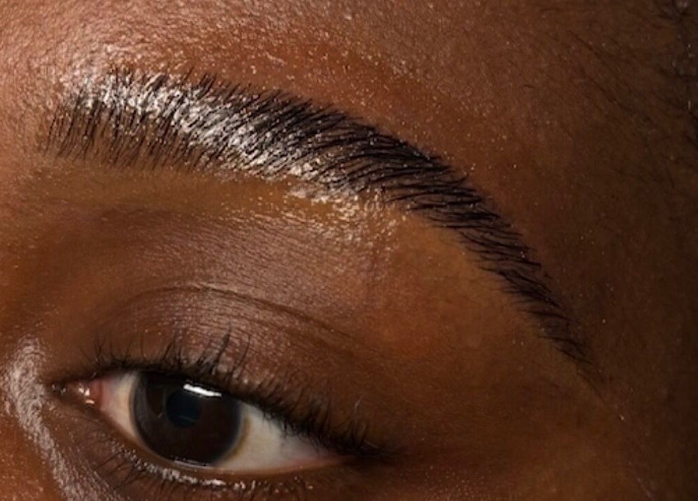 Expertly shaped eyebrow at S.Sleek in Bolton, England, GB showcasing precise grooming results.