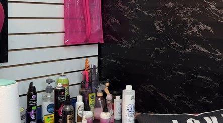 Lovelace beauty supplies on shelves, Port of Spain, Port of Spain Corporation, TT. Stylish and organized.