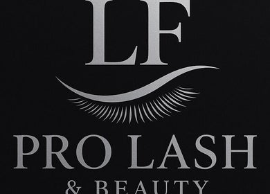 LF Pro Lash & Beauty logo featuring a stylized lash, located in Koongal, Queensland, AU.