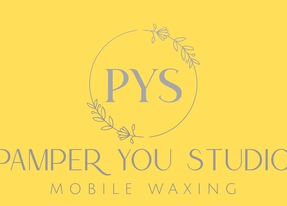 Pamper You Studio logo in Hueytown, Alabama, US with elegant floral design.