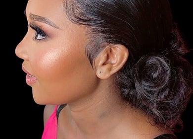 Elegant hairstyle showcased at Tamie Beaute Bar, Randburg, Gauteng, ZA for a stunning beauty look.