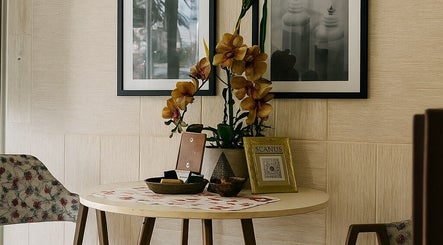 Elegant decor at Insaniah Spa & Saloon, Kepala Batas, Pulau Pinang, MY, showcasing a serene and inviting atmosphere.