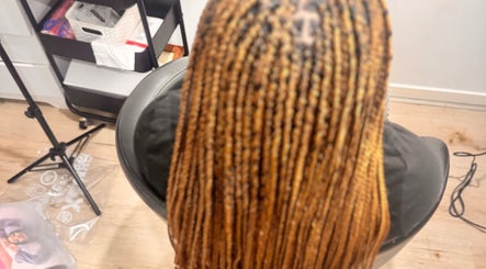 Intricate braids styled at Emily Braids in Logan Reserve, Queensland, AU, showcasing expert hair design.