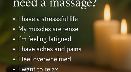 Need a massage list beside candles at Alexandra, Drogheda, County Louth, IE.