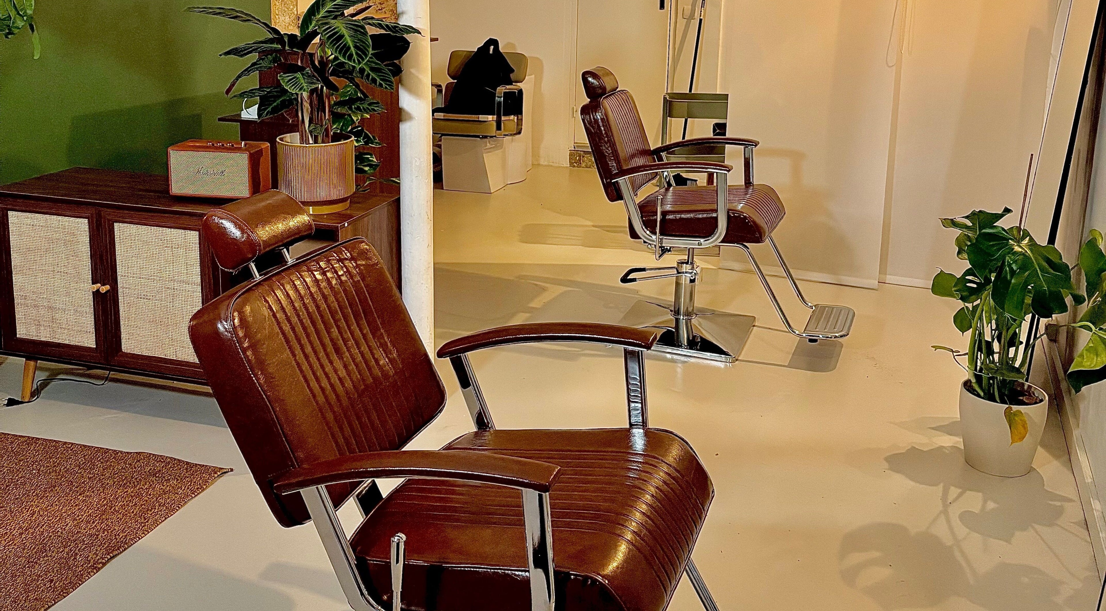 Chaises élégantes chez Bj Studio, Paris, Île-de-France, FR. Ambiance moderne et naturelle.