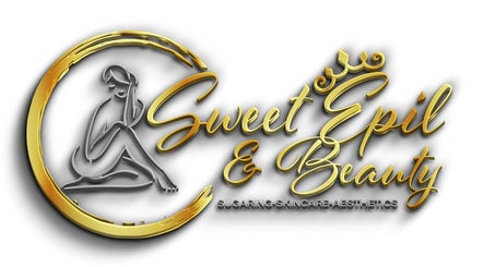 Sweet Epil Beauty logo with elegant script and crown, London, England, GB.
