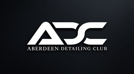 Aberdeen Detailing Company logo in white on black, Aberdeen, Scotland, GB.