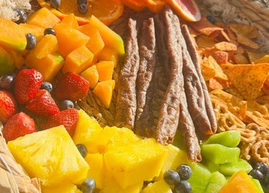 Fresh fruit and snacks at 20Thirteen Beauty Spa, Pretoria, Gauteng, ZA, offering wellness experiences.