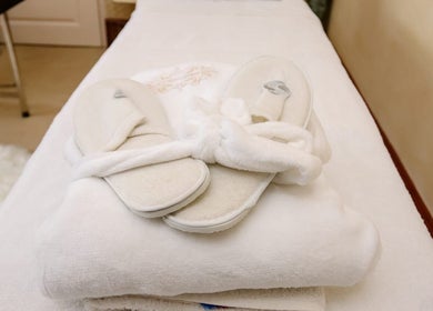 Relaxing spa slippers at 20Thirteen Beauty Spa, Pretoria, Gauteng, ZA for a luxurious experience.