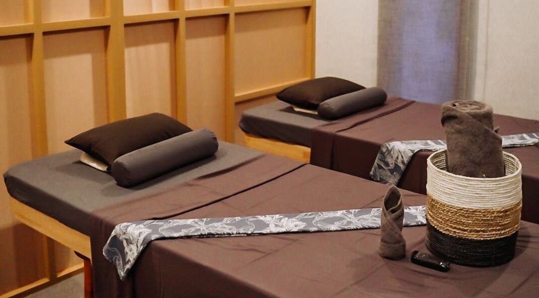 Relaxing massage room setup at Body Wonders SPA & Massage, Bali, Bali, ID, with cozy treatment beds.