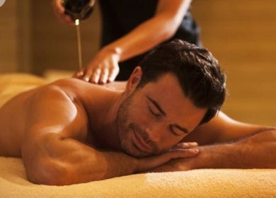 Relaxing massage at Dolce Relax Unisex Salon and Spa Wellness, Bangalore, IN. Experience tranquility and wellness.