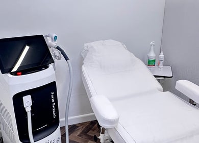 Modern treatment room at Vera Beauty & Aesthetic, Brighton And Hove, England, GB.