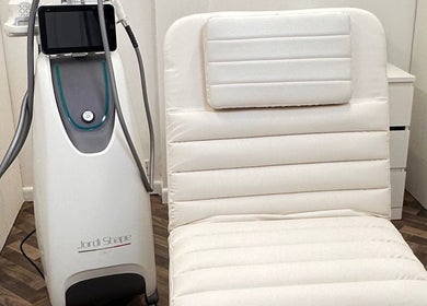 Modern aesthetic treatment machine at Vera Beauty & Aesthetic in Brighton And Hove, England, GB.