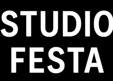 Studio Festa logo in bold white text on black background, Wellard, Western Australia, AU.