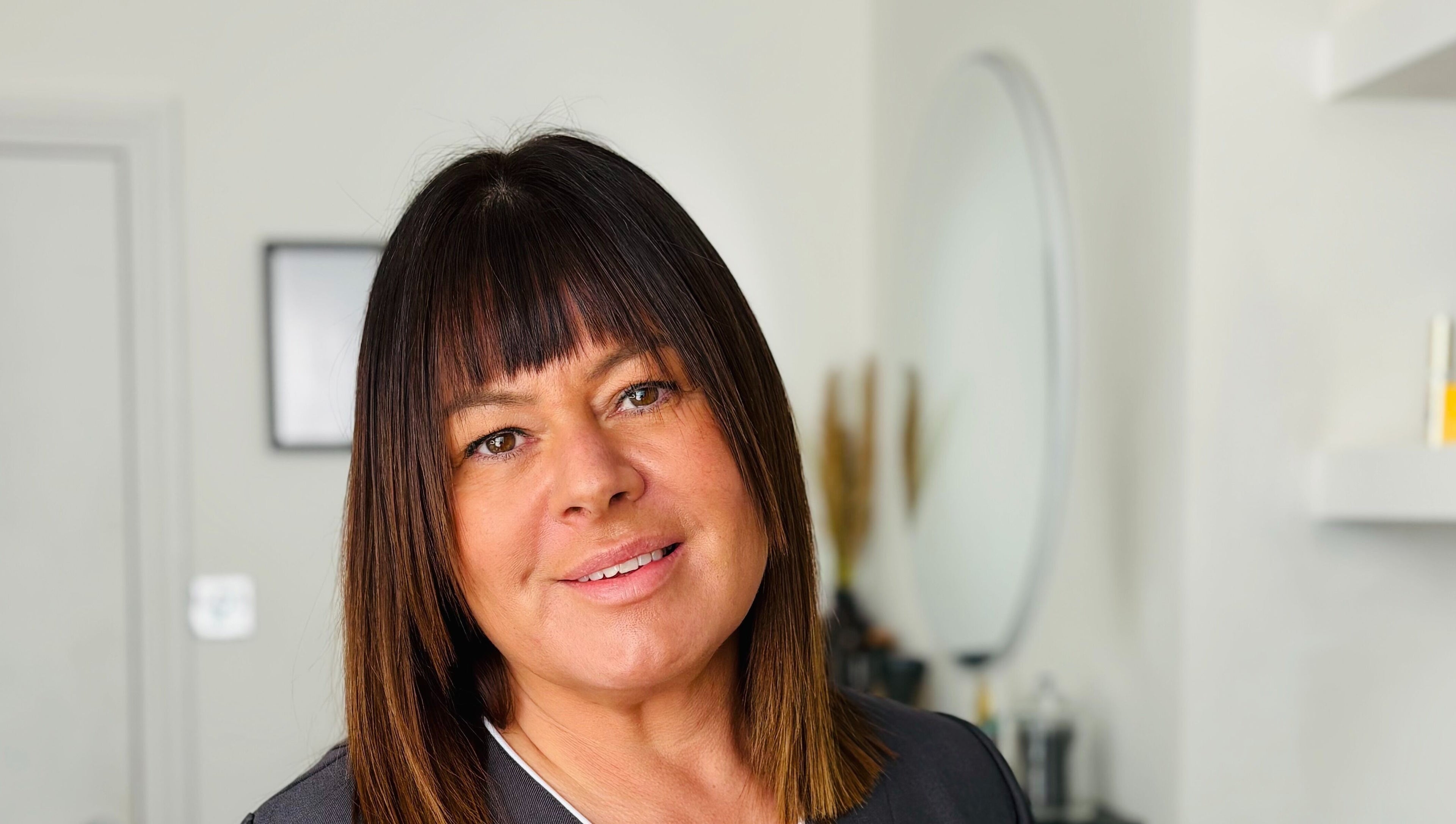 Friendly staff member at My Face Atelier, High Wycombe, England, GB, ready to assist clients.