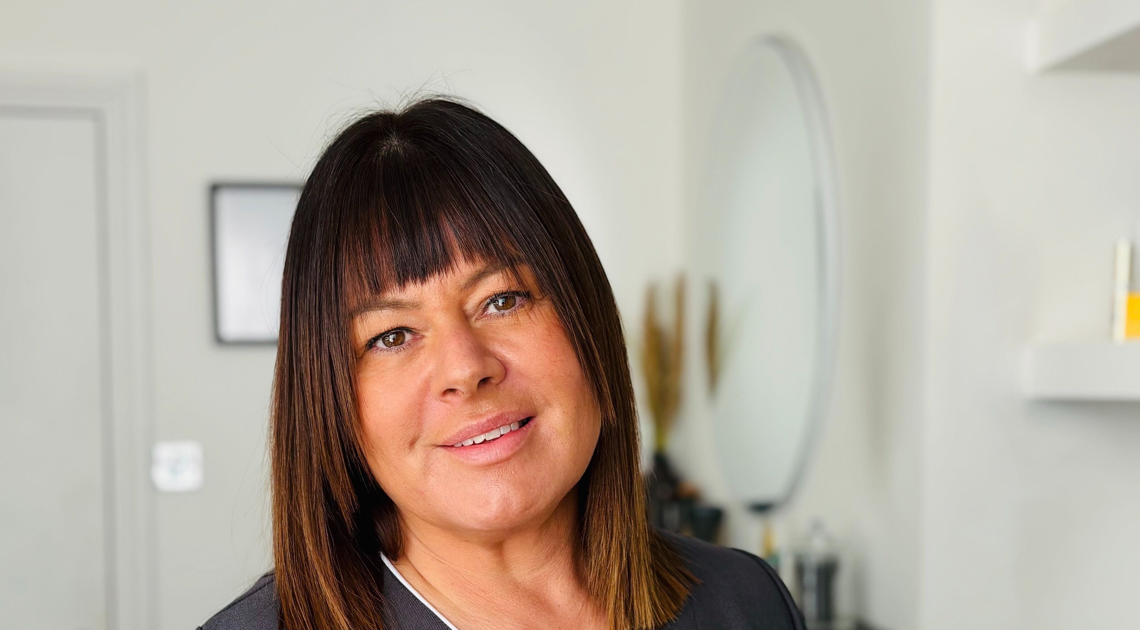 Friendly staff member at My Face Atelier, High Wycombe, England, GB, ready to assist clients.