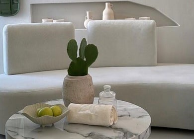 Elegant reception area in Zan Beauty | زان بيوتي صالون نسائي, Riyadh, Riyadh Province, SA.