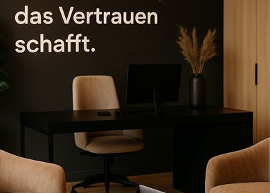 Stilvolles Büro bei MoorMedia, Seeth-ekholt, Schleswig-holstein, DE mit einladendem Interieur.