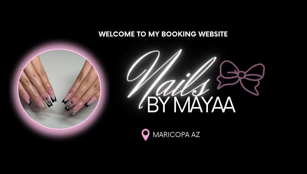 Stylish nail design by nails.mayaa in Maricopa, Arizona, US. Welcome to the nail artistry booking site.