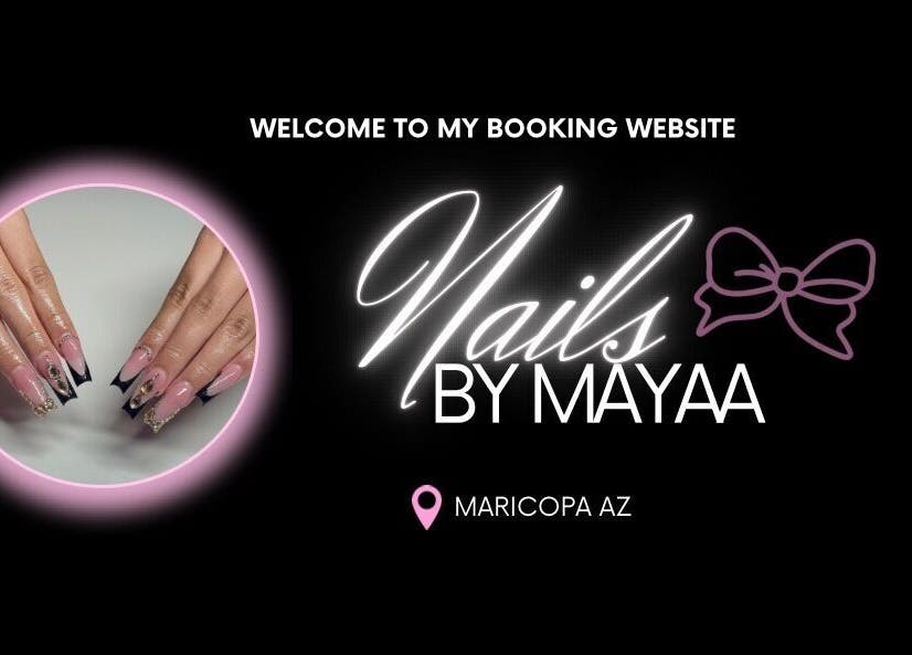 Stylish nail design by nails.mayaa in Maricopa, Arizona, US. Welcome to the nail artistry booking site.