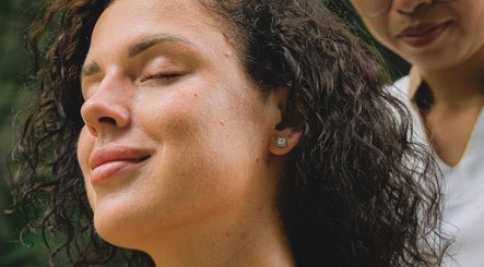 Relaxed woman enjoying spa treatment at Darbha Spa Ubud, Bali, Bali, ID.