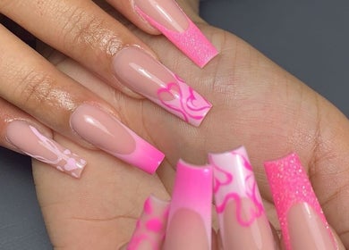 Art de l'ongle rose élégant à By Rance, Paris, Île-de-France, FR, parfait pour les tendances beauté.