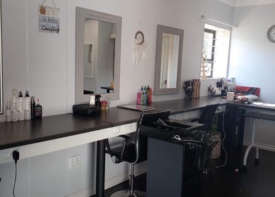 Hair and beauty by Latoya salon interior in Cape Town, Western Cape, ZA with stylish decor and beauty products.