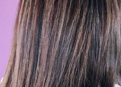 Melena lisa y brillante en Eurofashion peluquería unisex, Fuente Álamo, Región De Murcia, ES.