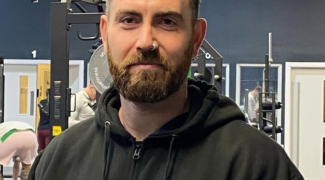 Trainer at JC Sports Massage and Soft Tissue Therapy in a gym setting, Chesterfield, England, GB.