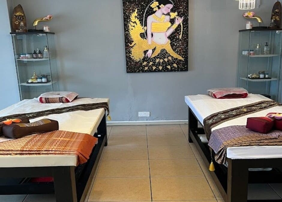 Relaxing massage room at Trust Thai Massage Therapy in Boston, Lincolnshire, Boston, England, GB.