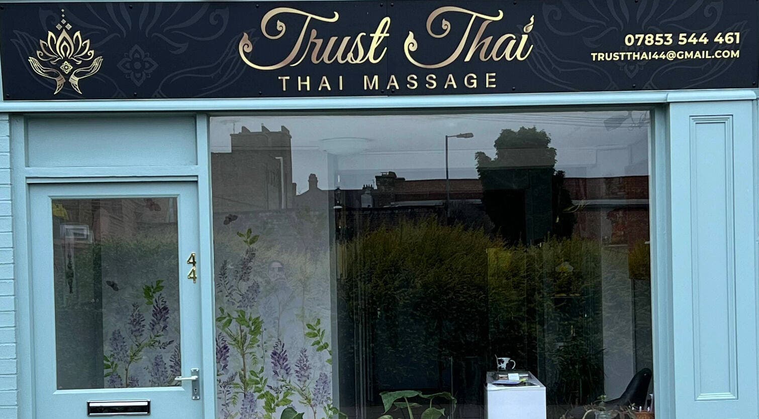 Front of Trust Thai Massage Therapy in Boston, Lincolnshire, located at Boston, England, GB, offering serene treatments.