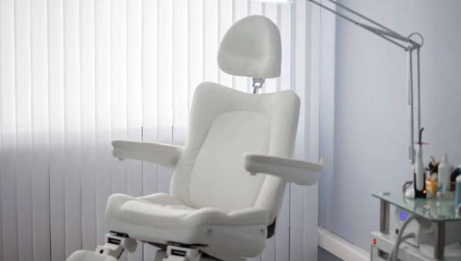 Comfortable treatment chair at Podologia, São Paulo, São Paulo, BR, for beauty and wellness services.