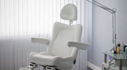 Comfortable treatment chair at Podologia, São Paulo, São Paulo, BR, for beauty and wellness services.