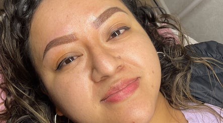 Close-up of radiant skin after treatment at Jenifer Ortega, Surquillo, Provincia De Lima, PE.